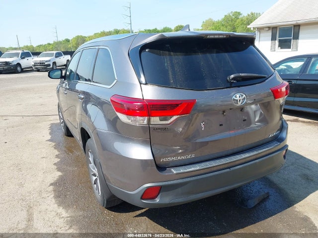 Продажа на аукционе авто 2019 Toyota Highlander Xle, vin: 5TDJZRFH7KS610439, номер лота: 44932676