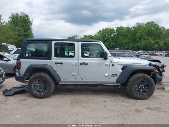 2022 Jeep Wrangler Unlimited Sport 4x4 მანქანა იყიდება აუქციონზე, vin: 1C4HJXDNXNW224184, აუქციონის ნომერი: 44932739