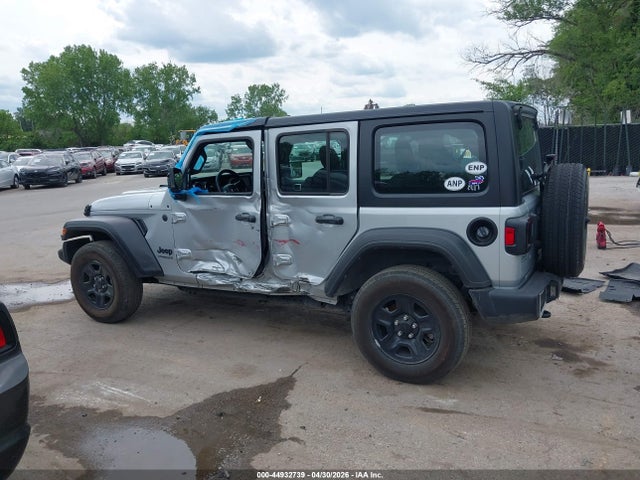 2022 Jeep Wrangler Unlimited Sport 4x4 მანქანა იყიდება აუქციონზე, vin: 1C4HJXDNXNW224184, აუქციონის ნომერი: 44932739