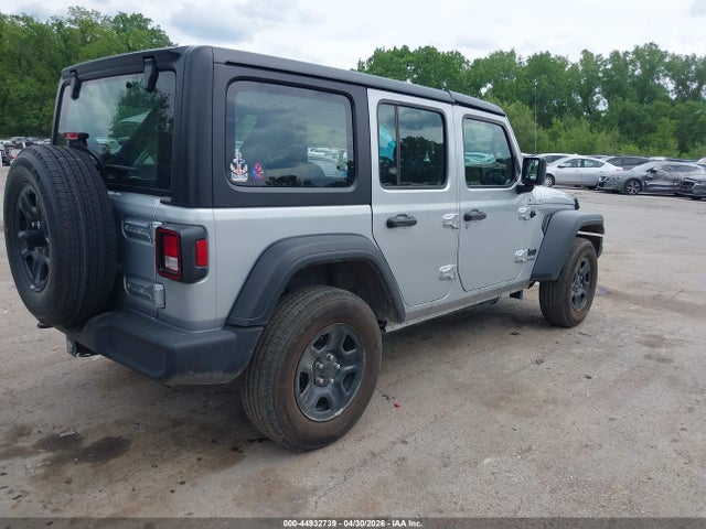 2022 Jeep Wrangler Unlimited Sport 4x4 მანქანა იყიდება აუქციონზე, vin: 1C4HJXDNXNW224184, აუქციონის ნომერი: 44932739
