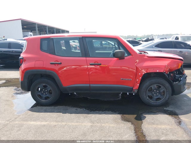 2018 Jeep Renegade Sport 4x4 მანქანა იყიდება აუქციონზე, vin: ZACCJBAB1JPJ00462, აუქციონის ნომერი: 44932751