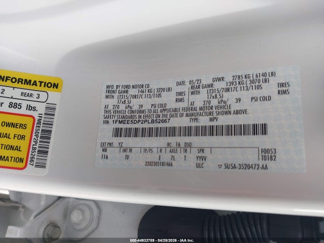 Ford Bronco Wildtrak 2023 1FMEE5DP2PLB52667 Image 9