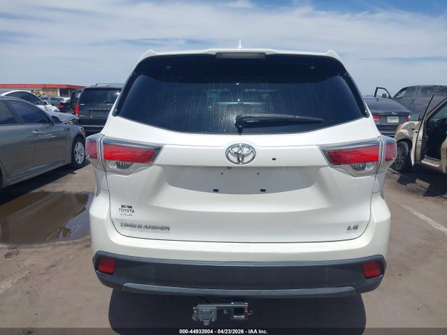 5TDZKRFH3ES031363 Toyota Highlander Le Plus V6