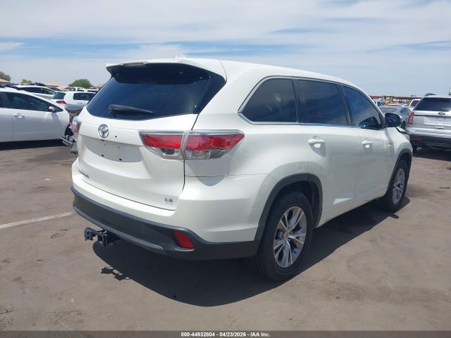 5TDZKRFH3ES031363 Toyota Highlander Le Plus V6