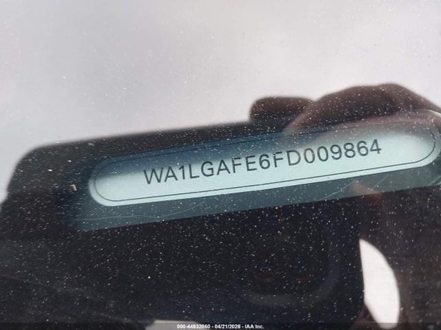 44932860 :رقم المزاد ، WA1LGAFE6FD009864 vin ، 2015 Audi Q7 3.0t Premium مزاد بيع