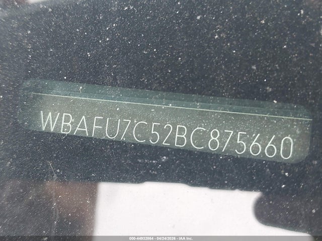 Продажа на аукционе авто 2011 Bmw 535i Xdrive, vin: WBAFU7C52BC875660, номер лота: 44932864