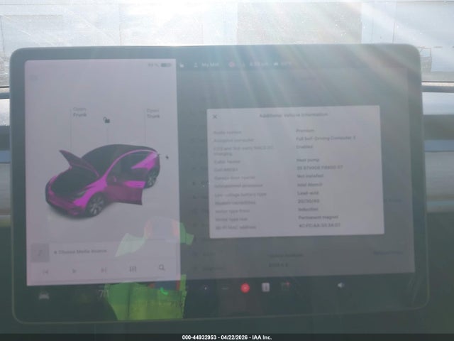 44932953 :رقم المزاد ، 5YJYGDEE6MF279908 vin ، 2021 Tesla Model Y Long Range Dual Motor All-wheel Drive مزاد بيع