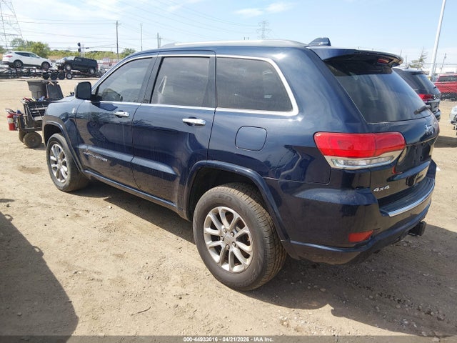44933016 :رقم المزاد ، 1C4RJFCG0FC141707 vin ، 2015 Jeep Grand Cherokee Overland مزاد بيع