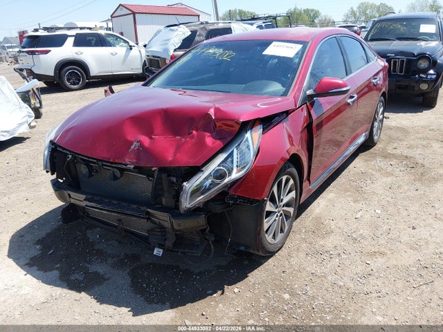 44933082 :رقم المزاد ، 5NPE34AF7FH254162 vin ، 2015 Hyundai Sonata Sport مزاد بيع