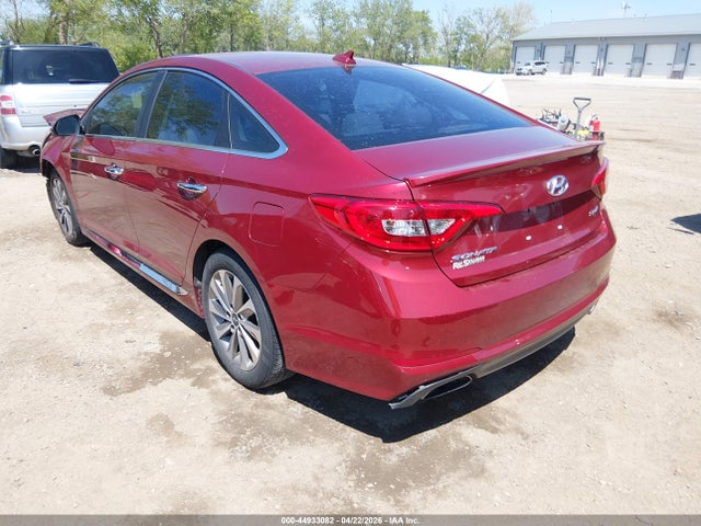 44933082 :رقم المزاد ، 5NPE34AF7FH254162 vin ، 2015 Hyundai Sonata Sport مزاد بيع