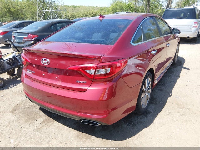 44933082 :رقم المزاد ، 5NPE34AF7FH254162 vin ، 2015 Hyundai Sonata Sport مزاد بيع