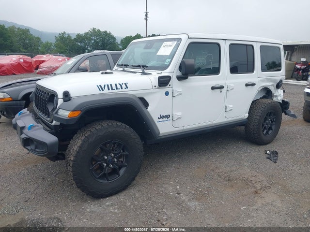 Продаж на аукціоні авто 2024 Jeep Wrangler 4xe Willys 4xe, vin: 1C4RJXN6XRW122076, номер лоту: 44933087