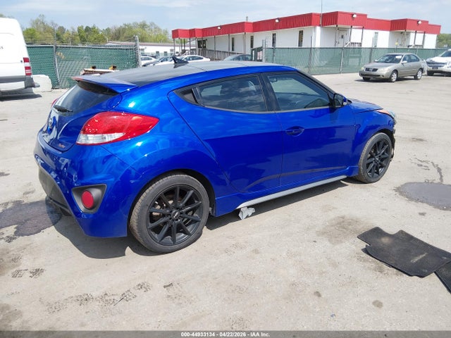 2014 Hyundai Veloster Turbo W/black მანქანა იყიდება აუქციონზე, vin: KMHTC6AE8EU211220, აუქციონის ნომერი: 44933134