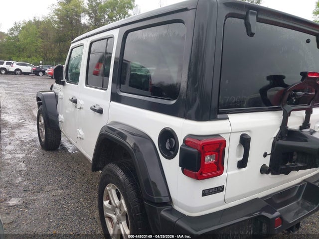 Продаж на аукціоні авто 2021 Jeep Wrangler Unlimited Sport S 4x4, vin: 1C4HJXDN4MW637295, номер лоту: 44933149