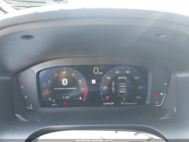 44933169 :رقم المزاد ، 3HDSA2H57SM706706 vin ، 2025 Acura Adx A-spec مزاد بيع