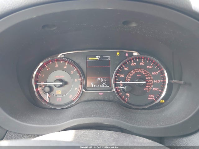 Продаж на аукціоні авто 2016 Subaru Wrx Limited, vin: JF1VA1J62G8800277, номер лоту: 44933211