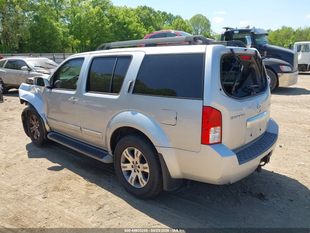 44933255 :رقم المزاد ، 5N1AR1NB0BC618345 vin ، 2011 Nissan Pathfinder Silver مزاد بيع