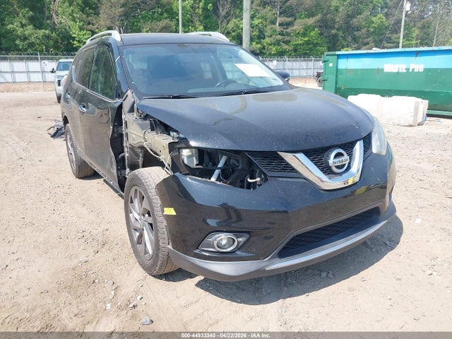 2015 Nissan Rogue Sl მანქანა იყიდება აუქციონზე, vin: 5N1AT2MV3FC922052, აუქციონის ნომერი: 44933340
