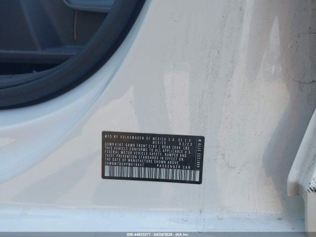 Продаж на аукціоні авто 2023 Volkswagen Jetta 1.5t Sport, vin: 3VWBM7BU6PM018447, номер лоту: 44933377