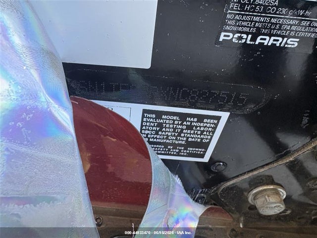 Polaris Snowmobile 2022 SN1TFG8RXNC827515 Image 9