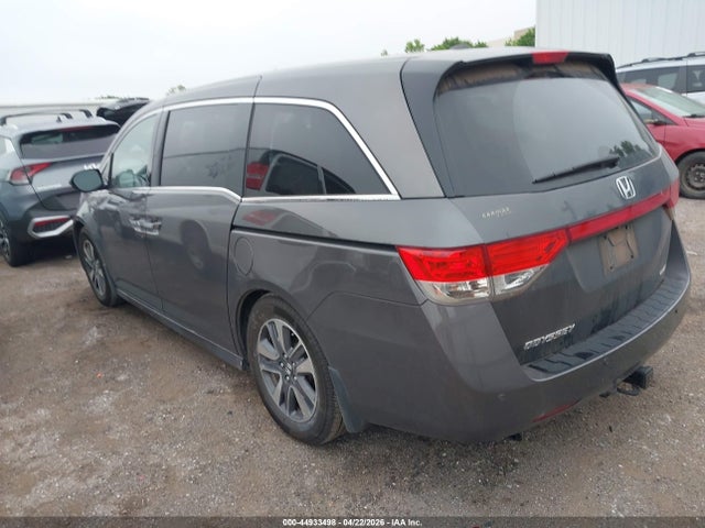 44933498 :رقم المزاد ، 5FNRL5H91FB117949 vin ، 2015 Honda Odyssey Touring/touring Elite مزاد بيع