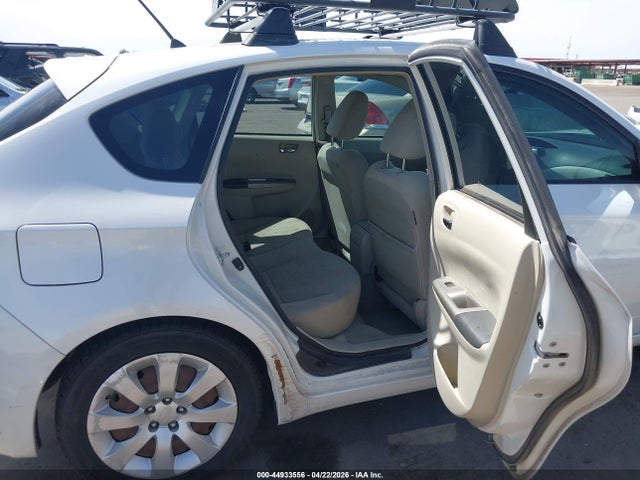 44933556 :رقم المزاد ، JF1GH616X8H814592 vin ، 2008 Subaru Impreza 2.5i مزاد بيع