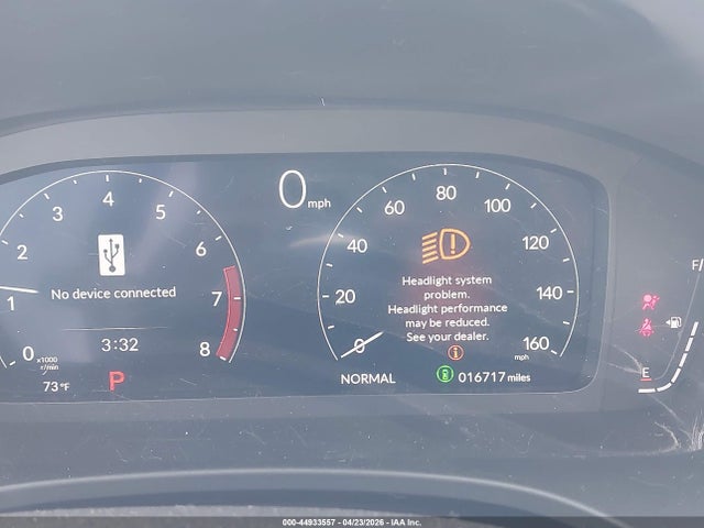 2023 Acura Integra მანქანა იყიდება აუქციონზე, vin: 19UDE4H24PA012349, აუქციონის ნომერი: 44933557