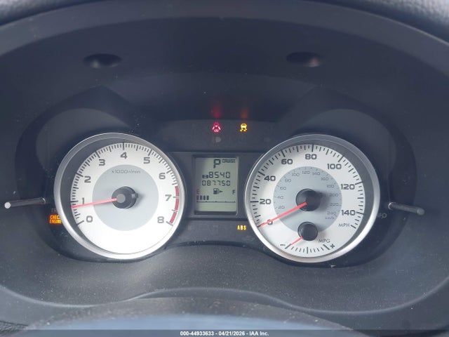 44933633 :رقم المزاد ، JF1GPAB64CH214132 vin ، 2012 Subaru Impreza 2.0i Premium مزاد بيع