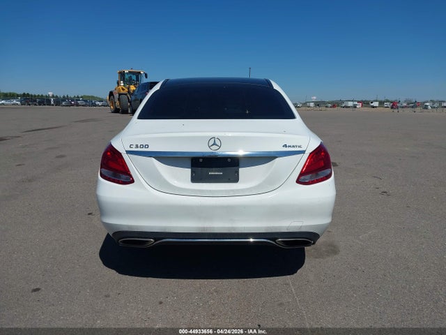 Продаж на аукціоні авто 2017 Mercedes-benz C 300 4matic, vin: 55SWF4KB3HU196980, номер лоту: 44933656
