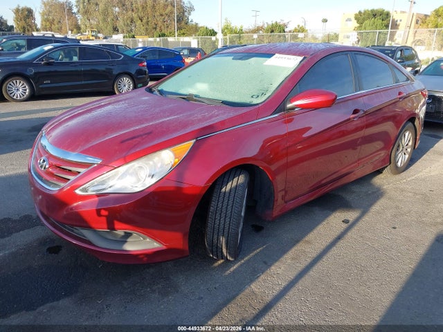 44933672 :رقم المزاد ، 5NPEB4AC0EH835848 vin ، 2014 Hyundai Sonata Gls مزاد بيع