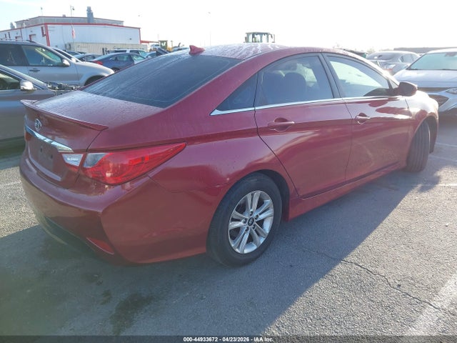 44933672 :رقم المزاد ، 5NPEB4AC0EH835848 vin ، 2014 Hyundai Sonata Gls مزاد بيع