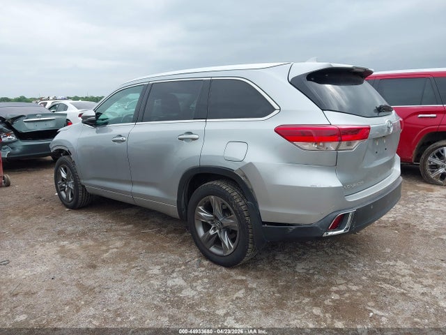2019 Toyota Highlander Limited Platinum მანქანა იყიდება აუქციონზე, vin: 5TDDZRFH3KS919547, აუქციონის ნომერი: 44933680
