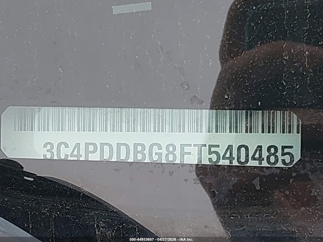 44933687 :رقم المزاد ، 3C4PDDBG8FT540485 vin ، 2015 Dodge Journey Sxt مزاد بيع