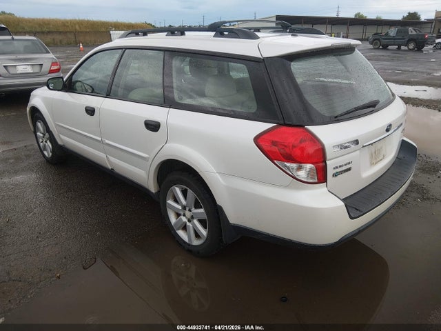 44933741 :رقم المزاد ، 4S4BP61C687339733 vin ، 2008 Subaru Outback 2.5i/2.5i L.l. Bean Edition مزاد بيع