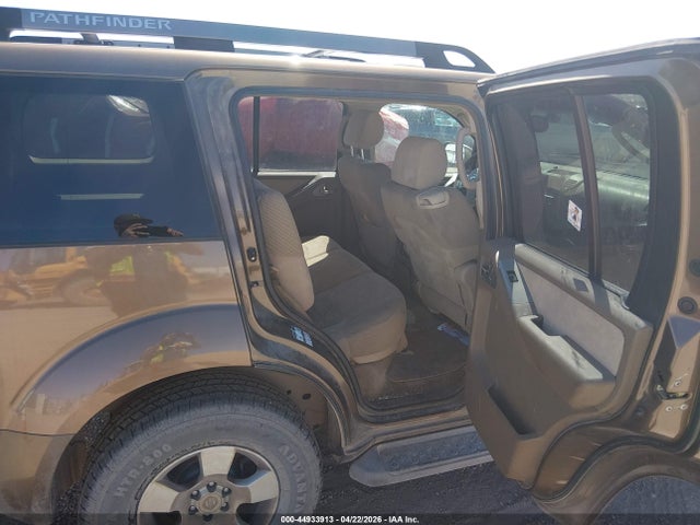 2005 Nissan Pathfinder Se მანქანა იყიდება აუქციონზე, vin: 5N1AR18W05C734065, აუქციონის ნომერი: 44933913