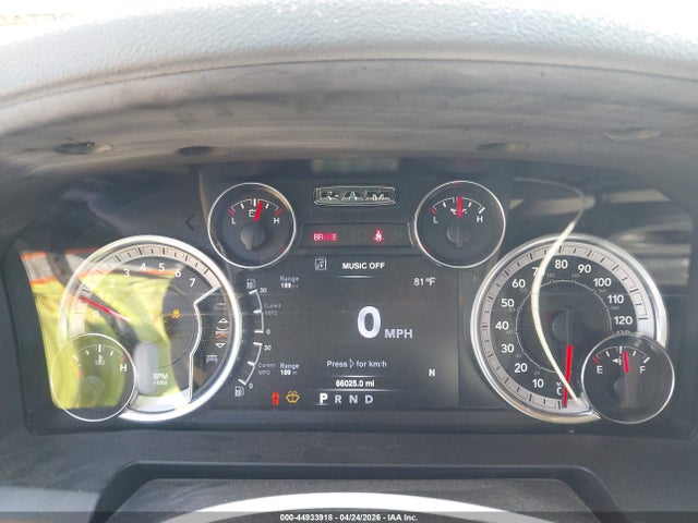 2019 Ram 1500 Classic Warlock  4x2 5'7 Box მანქანა იყიდება აუქციონზე, vin: 1C6RR6LT6KS665263, აუქციონის ნომერი: 44933918