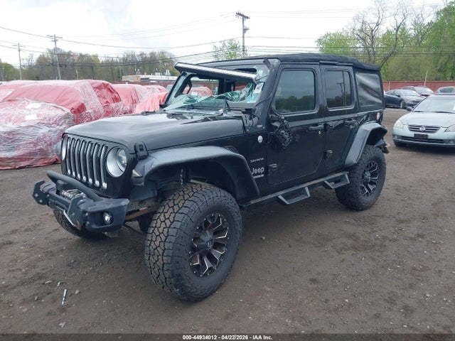 Aukcja sprzedaży 2018 Jeep Wrangler Unlimited Sahara 4x4, vin: 1C4HJXEG4JW231299, numer aukcji: 44934012