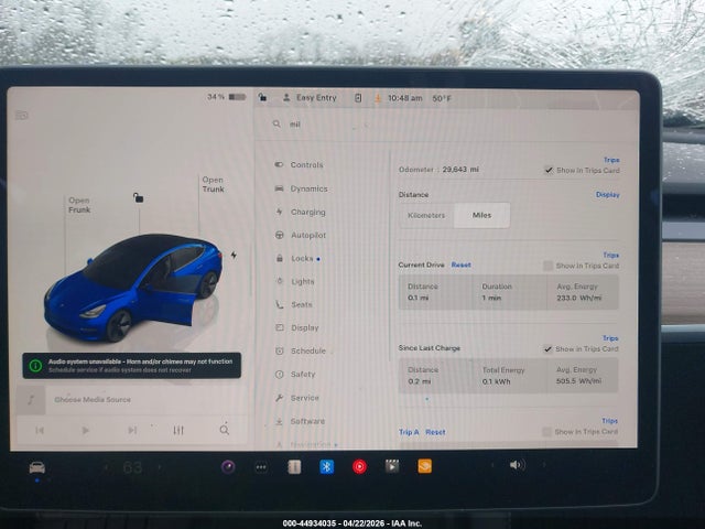 Продаж на аукціоні авто 2023 Tesla Model 3 Rear-wheel Drive, vin: 5YJ3E1EA3PF643377, номер лоту: 44934035