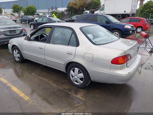 2002 Toyota Corolla Le მანქანა იყიდება აუქციონზე, vin: 1NXBR12E92Z650689, აუქციონის ნომერი: 44934037