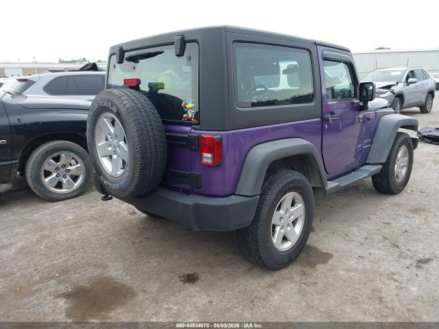 Продажа на аукционе авто 2017 Jeep Wrangler Sport 4x4, vin: 1C4AJWAG5HL595891, номер лота: 44934070