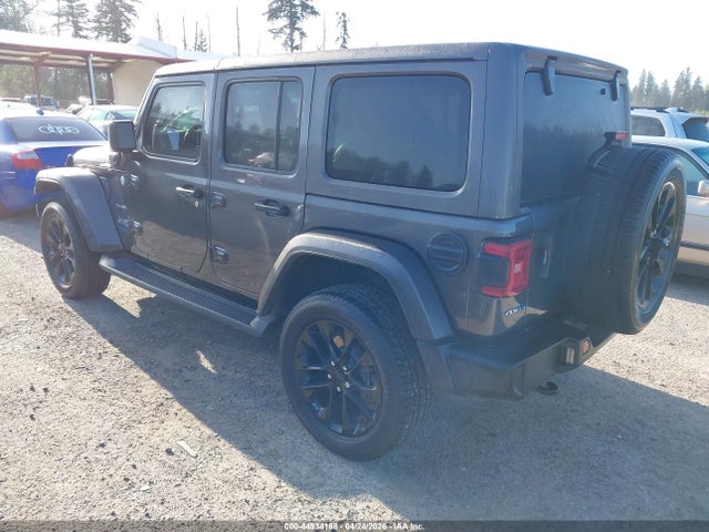 44934188 :رقم المزاد ، 1C4JJXP66MW676475 vin ، 2021 Jeep Wrangler 4xe Unlimited Sahara 4x4 مزاد بيع