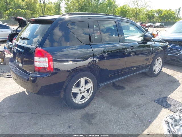 2007 Jeep Compass Sport მანქანა იყიდება აუქციონზე, vin: 1J8FF47W87D122420, აუქციონის ნომერი: 44934218