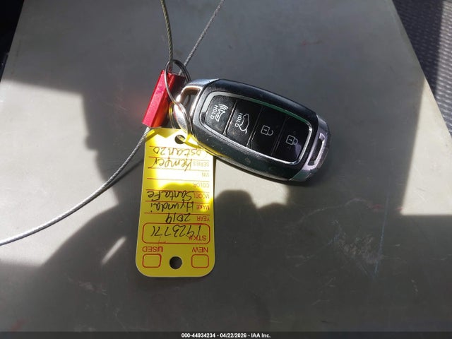 Aukcja sprzedaży 2019 Hyundai Santa Fe Sel, vin: 5NMS33AD3KH085857, numer aukcji: 44934234