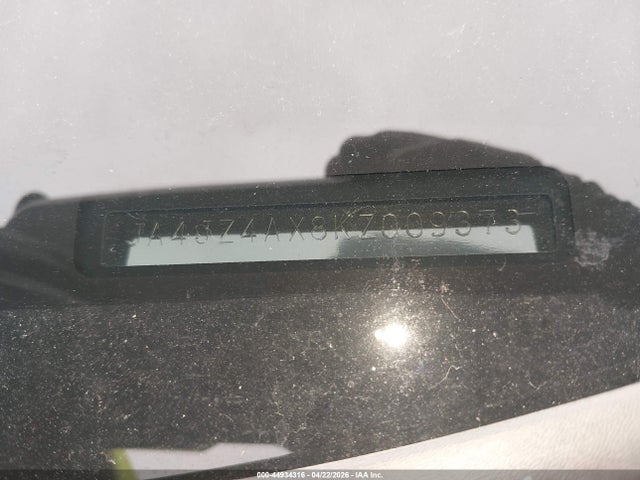 2019 Mitsubishi Outlander Gt მანქანა იყიდება აუქციონზე, vin: JA4JZ4AX8KZ009373, აუქციონის ნომერი: 44934316