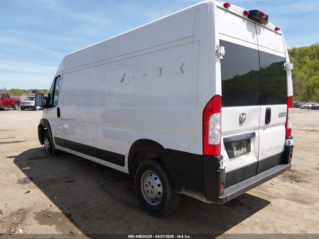 44934329 :رقم المزاد ، 3C6LRVDG1PE519008 vin ، 2023 Ram Promaster 2500 High Roof 159 Wb مزاد بيع