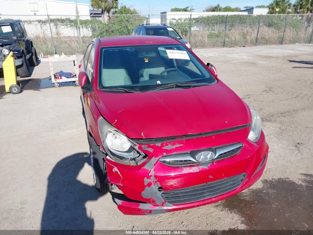 Продаж на аукціоні авто 2013 Hyundai Accent Gls, vin: KMHCT4AE5DU409384, номер лоту: 44934380