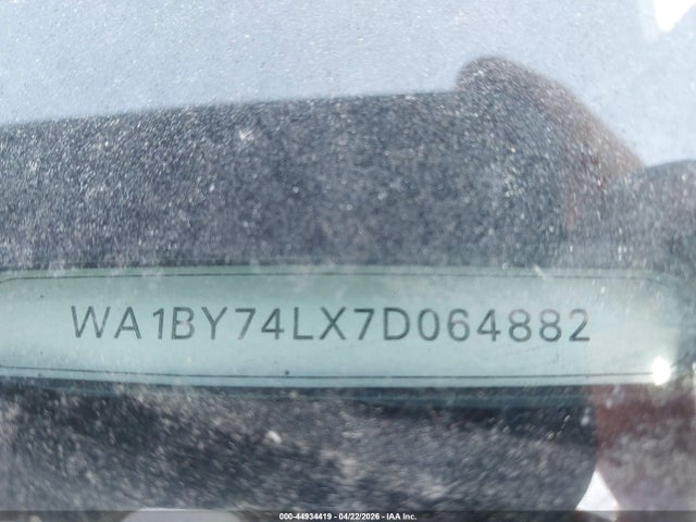44934419 :رقم المزاد ، WA1BY74LX7D064882 vin ، 2007 Audi Q7 3.6 Premium مزاد بيع