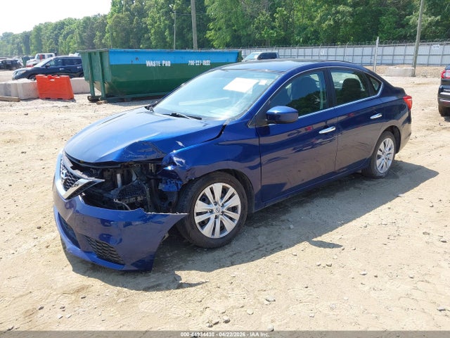 2018 Nissan Sentra S მანქანა იყიდება აუქციონზე, vin: 3N1AB7APXJY291197, აუქციონის ნომერი: 44934430