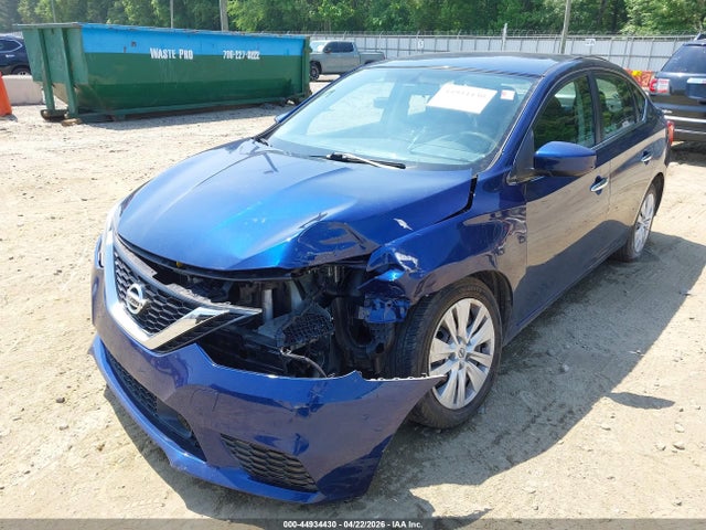 2018 Nissan Sentra S მანქანა იყიდება აუქციონზე, vin: 3N1AB7APXJY291197, აუქციონის ნომერი: 44934430