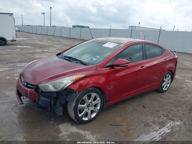 44934439 :رقم المزاد ، KMHDH4AE0DU696610 vin ، 2013 Hyundai Elantra Limited مزاد بيع